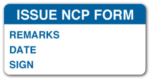 ISSUE NCP FORM...(Vinyl) - Direct Signs