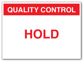 QUALITY CONTROL HOLD - Direct Signs