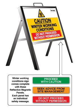 Winter working conditions - Direct Signs