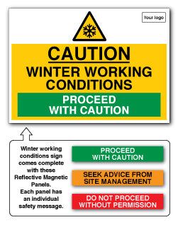 Winter working conditions - Direct Signs