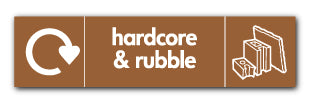 Hardcore and Rubble Recycling - Direct Signs
