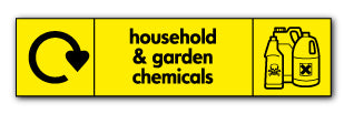 Household and Garden Chemical Recycling - Direct Signs