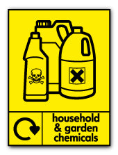 Household and Garden Chemical Recycling - Direct Signs