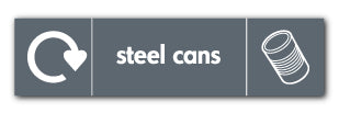 Steel Cans Recycling - Direct Signs