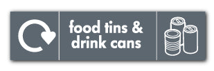 Food Tin and Drink Can Recycling - Direct Signs