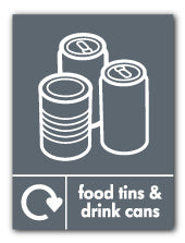 Food Tin and Drink Can Recycling - Direct Signs