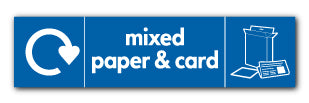 Mixed Paper and Card Recycling - Direct Signs