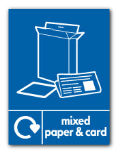 Mixed Paper and Card Recycling - Direct Signs