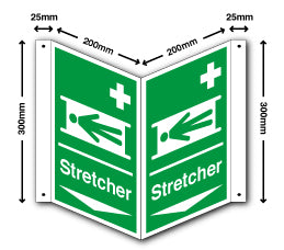 Stretcher + arrow down - Direct Signs