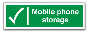 Mobile phone storage - Direct Signs