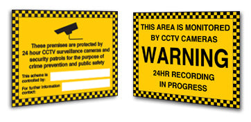 Security Signs 20 Pack - Direct Signs