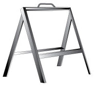 600mm x 450mm Double Sided Stand with handle - Direct Signs