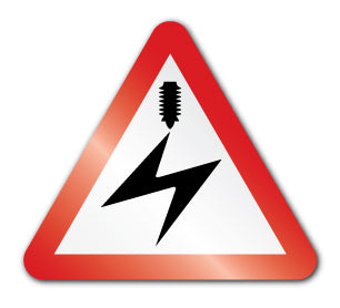 Overhead cable symbol (Self Adhesive) - Direct Signs