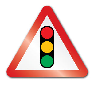 Traffic lights symbol (Rigid PVC) - Direct Signs