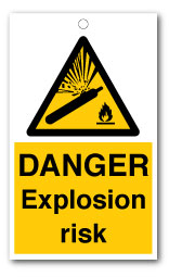 DANGER Explosion risk - Direct Signs