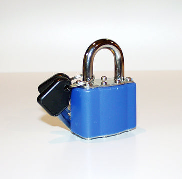 Blue padlock - Direct Signs