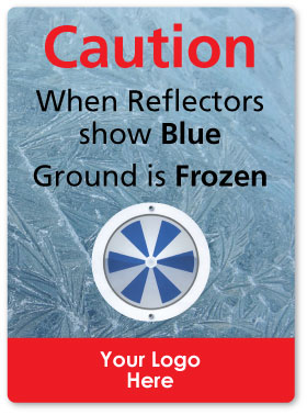 Ice Warning Large - Direct Signs