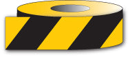 Black / Yellow barrier tape - Direct Signs