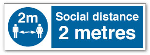 Social Distance - Direct Signs