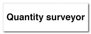 Quantity surveyor - Direct Signs