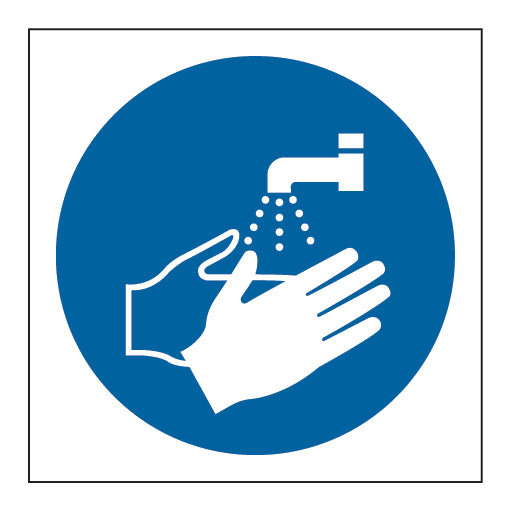 Wash Hands Symbol Pictogram - Direct Signs