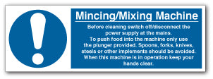 Mincing/Mixing Machine... - Direct Signs