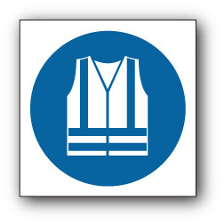 Color Jacket Sign Reflective jacket symbol - Direct Signs