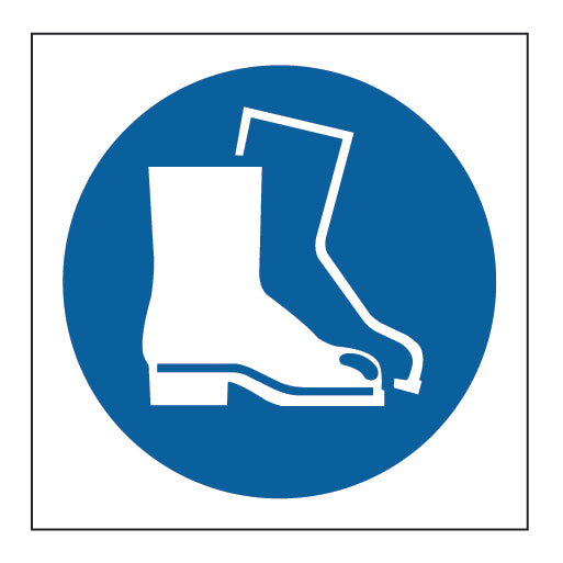 Protective Footwear Symbol Pictogram - Direct Signs