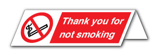 Thank you for not smoking - Direct Signs