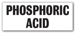 PHOSPHORIC ACID - Direct Signs