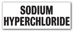 SODIUM HYPOCHLORIDE - Direct Signs