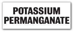 POTASSIUM PERMANGANATE - Direct Signs