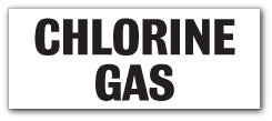 CHLORINE GAS - Direct Signs