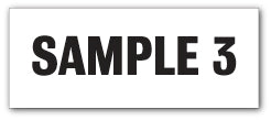 SAMPLE 3 - Direct Signs