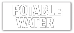 POTABLE WATER - Direct Signs