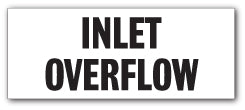 INLET OVERFLOW - Direct Signs