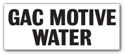 GAC MOTIVE WATER - Direct Signs