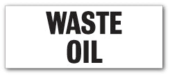 WASTE OIL - Direct Signs