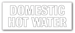 DOMESTIC HOT WATER - Direct Signs