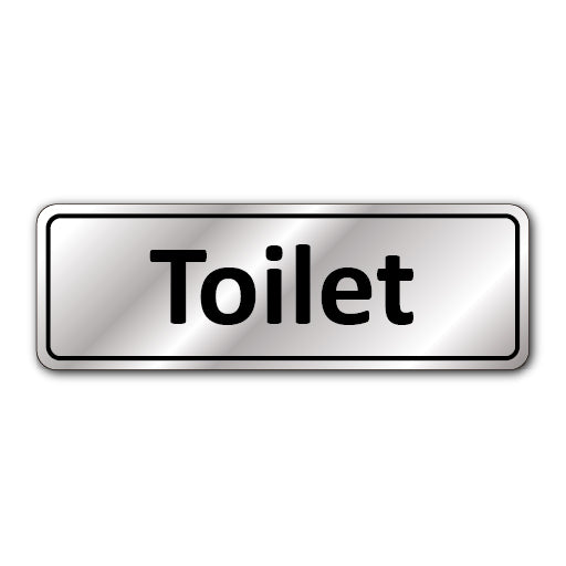 Prestige Silver - Toilet Sign - Direct Signs