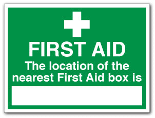 First Aid Kit Location Sign First Aid Sign Printable | Free Download