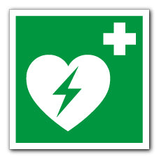 Defibrillator symbol - Direct Signs