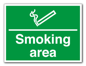 Smoking area - Direct Signs