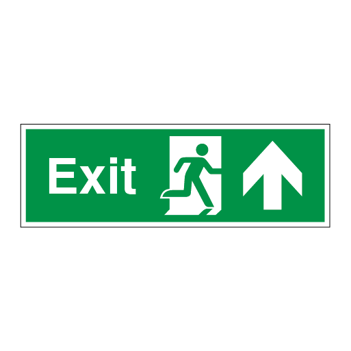 Exit Symbol Arrow up Right - Direct Signs