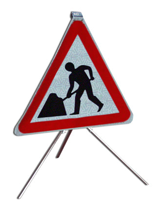 Roll up Men at Work symbol - Direct Signs