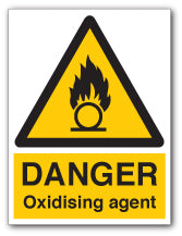 DANGER Oxidising agent - Direct Signs