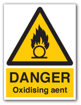 DANGER Oxidising agent - Direct Signs