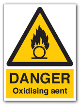 DANGER Oxidising agent - Direct Signs