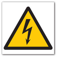 Lightning flash symbol - Direct Signs