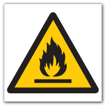 Flammable symbol - Direct Signs